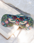 The Voyager Velvet Eye Mask with Dried Lavender Flowers