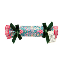 Peacock & Bird Use & Reuse Fabric Cracker with Gift
