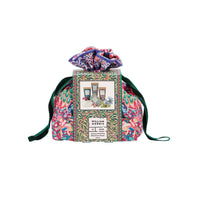 Peacock & Bird Velvet Hand Care Pouch