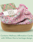 The Modern Homemaker Wellness Wash Bag with 10 Affirmations