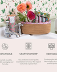 The Modern Homemaker Wellness Wash Bag with 10 Affirmations