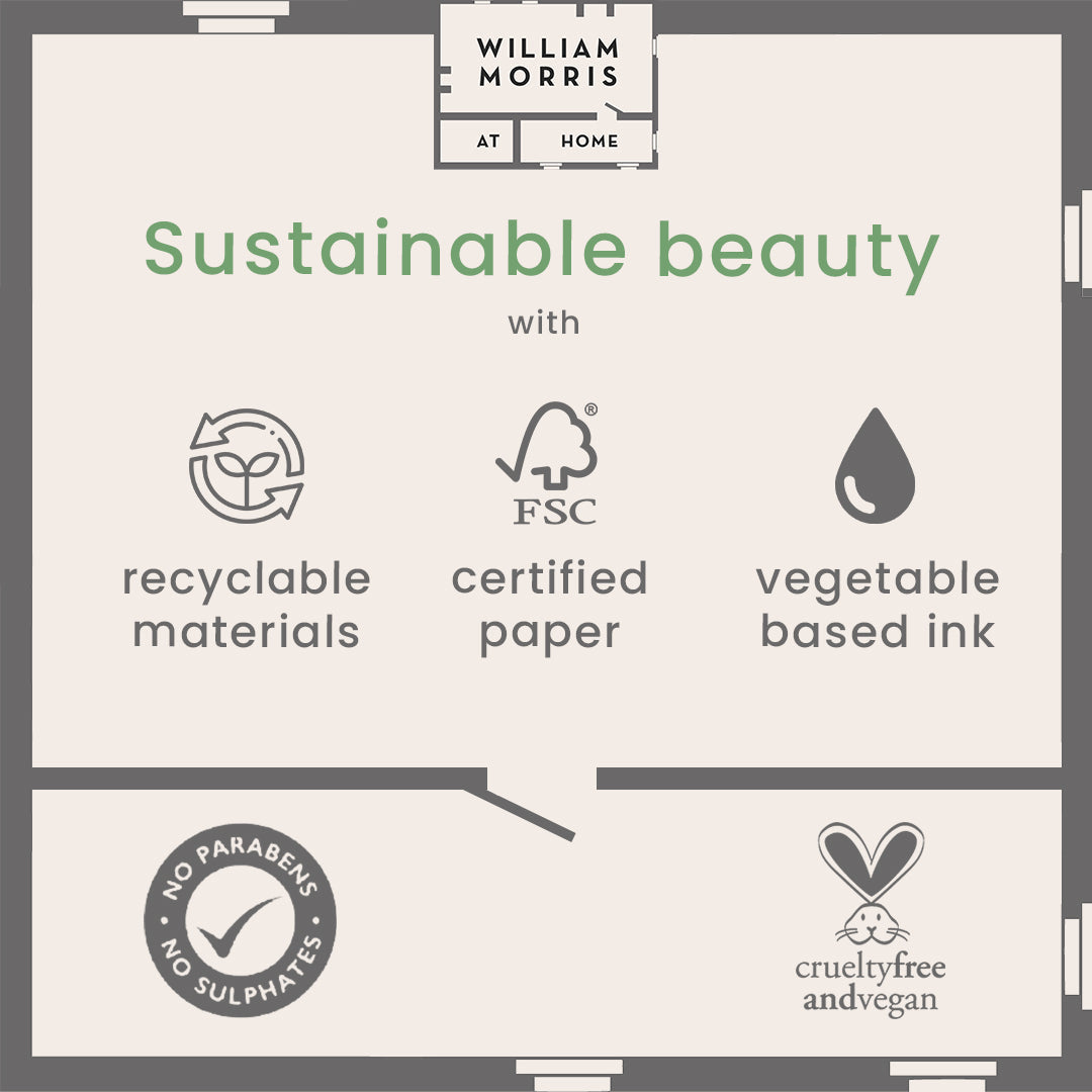 William Morris At Home Patchouli & Red Berry 5 Scented Drawer Liners