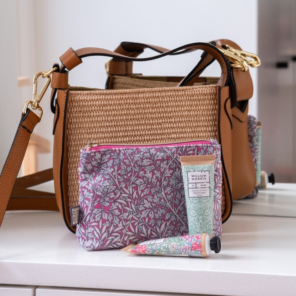 William Morris At Home Golden Lily Cosmetic Pouch moodshot