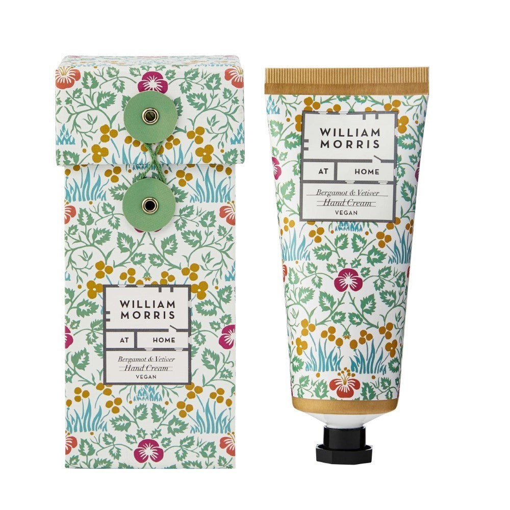 Handpflegeset Mit Creme & Waschgel – Duft 'Fresh Linen', William Morris Design