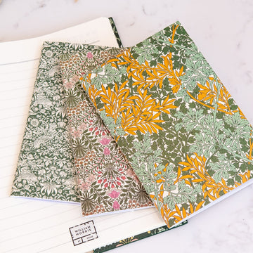 William Morris Useful & Beautiful notebook moodshot