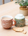 Useful & Beautiful Two Assorted Fine China Mugs