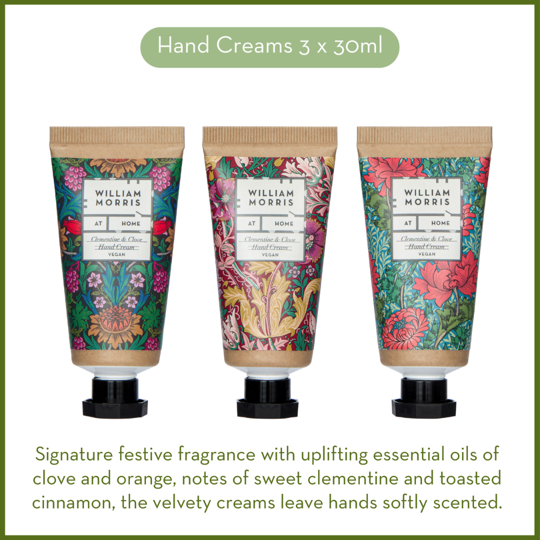 Sunflower Swan Clementine &amp; Clove Three Hand Creams