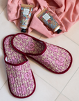 Beautiful Sleep Quilted Slipper Set