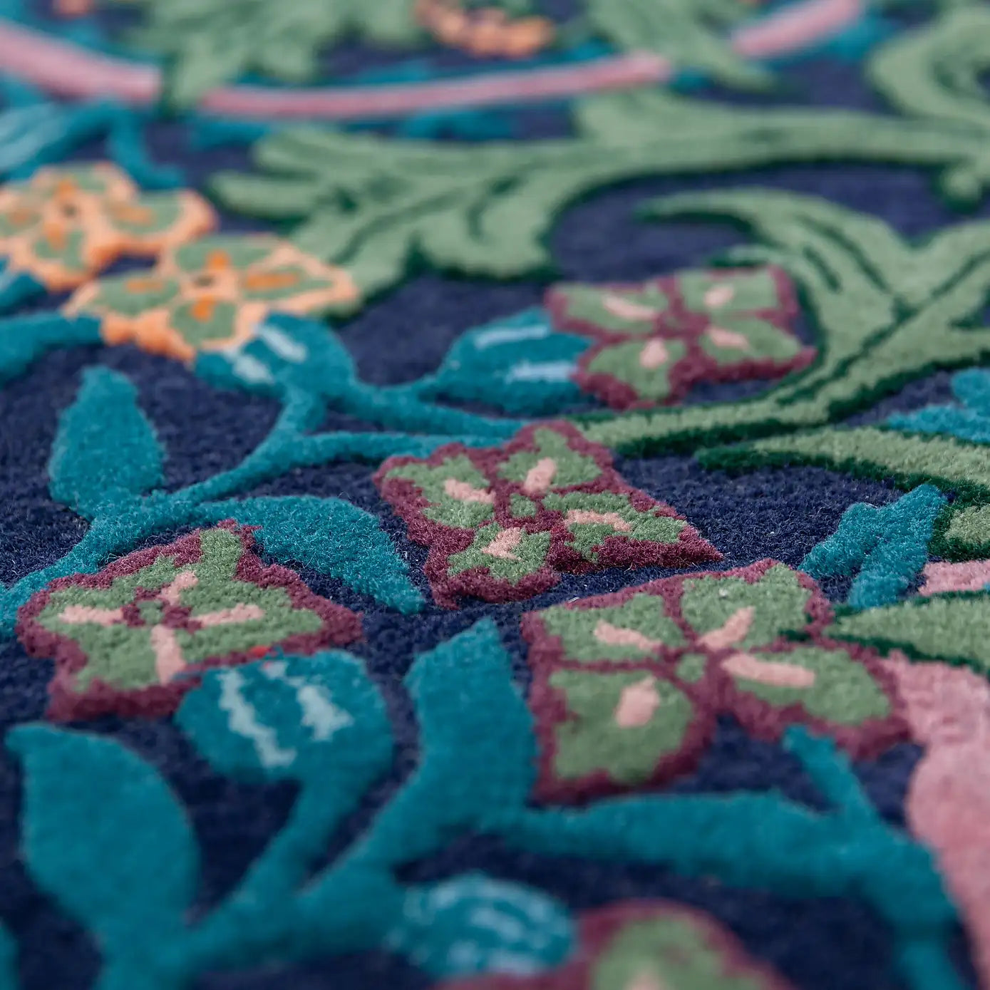 Woodland Weeds Wool Rug