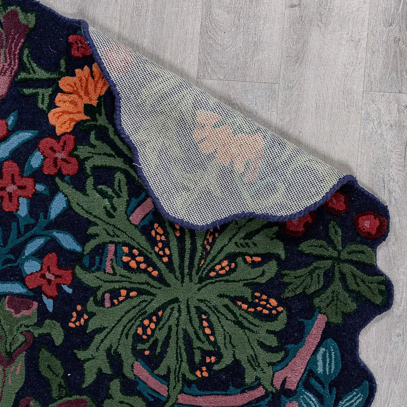 Woodland Weeds Wool Rug