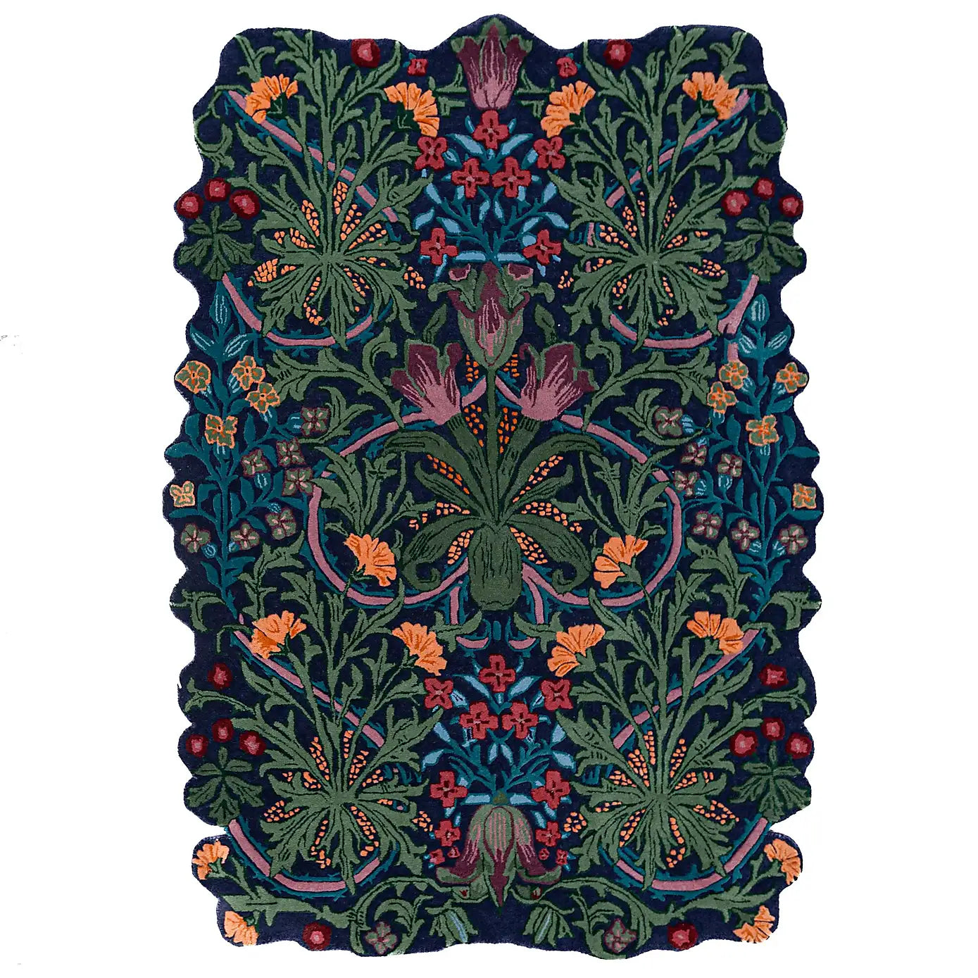 Woodland Weeds Wool Rug