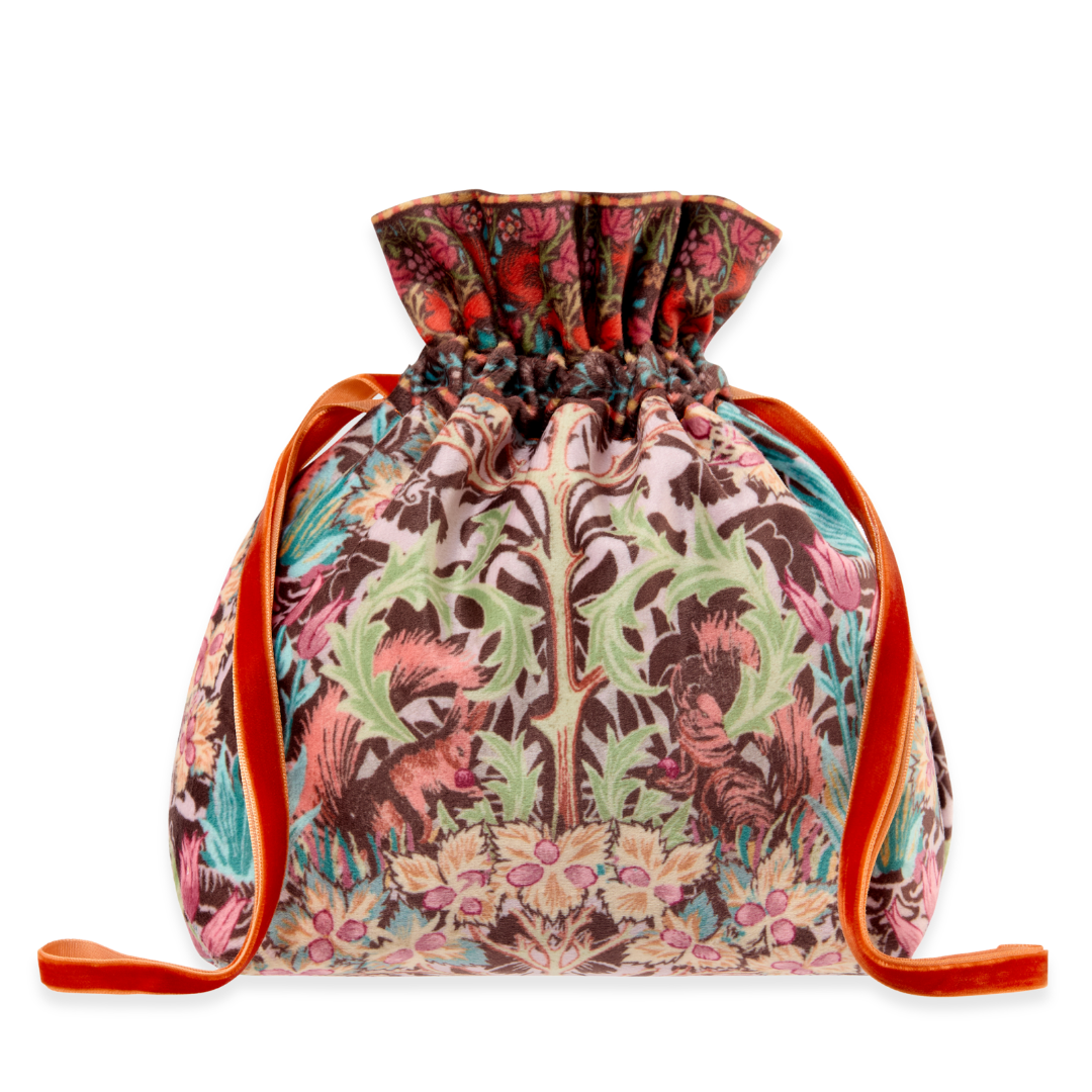 Oak &amp; Willow Velvet Drawstring Pouch Set