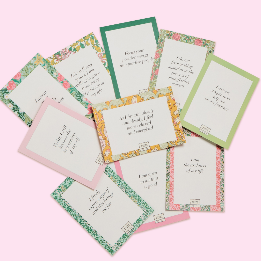 The Modern Homemaker Wellness Wash Bag with 10 Affirmations