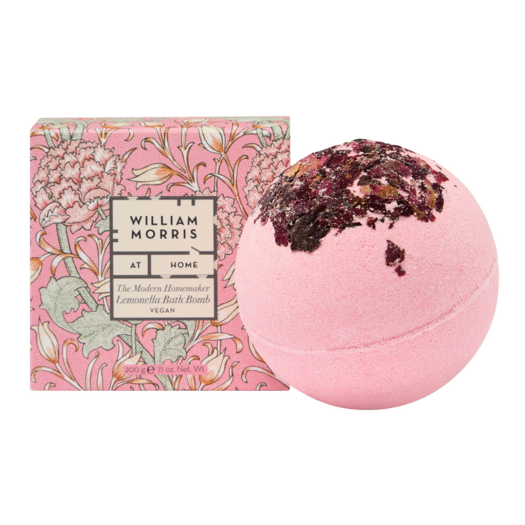 The Modern Homemaker Rose Petal Bath Bomb – William Morris At Home