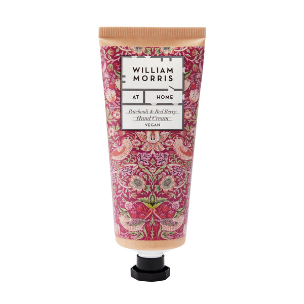 William Morris At Home Patchouli & Red Berry Hand Cream, Size: 100ml