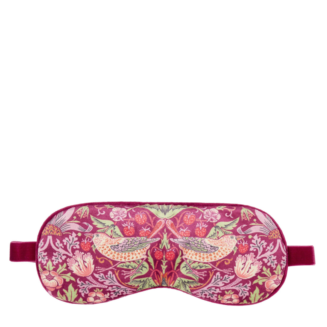 Strawberry Thief Lavender Sleep Mask Contents