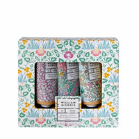 William Morris At Home Golden Lily Hand Cream Trio in packaging 