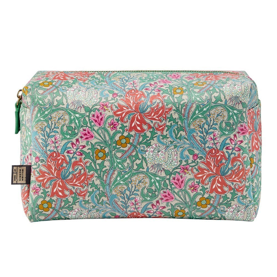 William Morris At Home Golden Lily Large Wash Bag