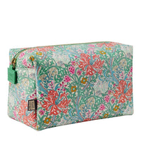 William Morris At Home Golden Lily Large Wash Bag side view 