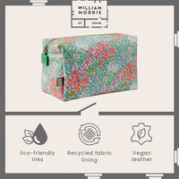 William Morris At Home Golden Lily Large Wash Bag infographic 
