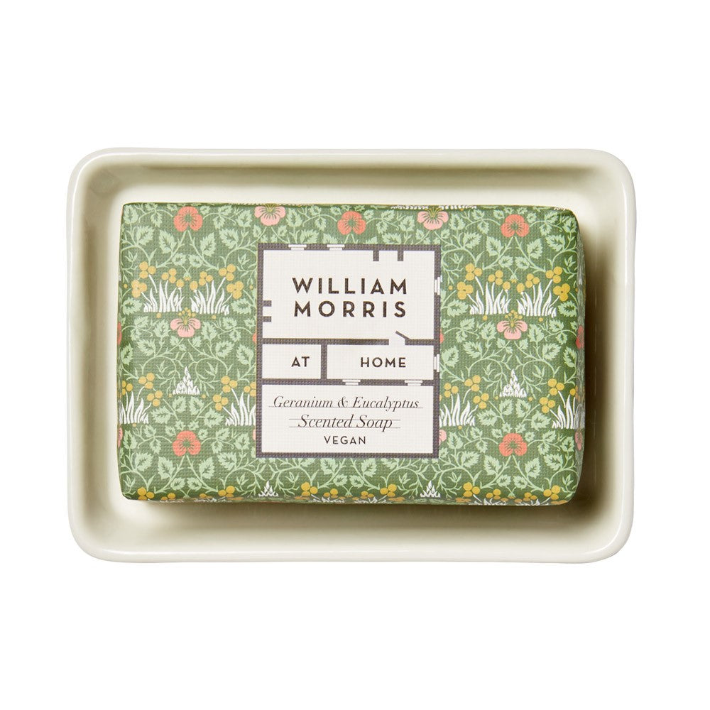 William Morris At Home Useful & Beautiful Soap in Dish  