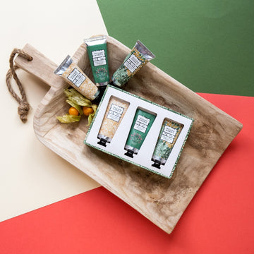 Geranium and Eucalyptus Hand Cream Trio