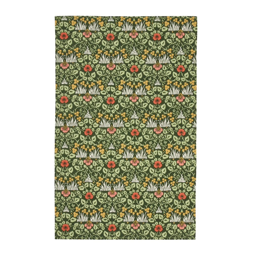 William Morris Useful & Beautiful tea towels yellow 