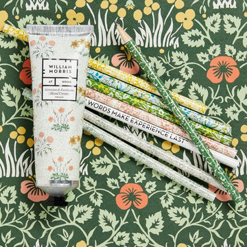 William Morris At Home Useful & Beautiful Eco Desk Set moodshot 