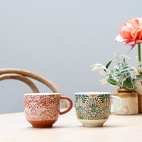 Useful & Beautiful Two Assorted Fine China Mugs - Heathcote & Ivory
