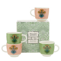 Useful & Beautiful Four Fine China Espresso Cups - Heathcote & Ivory