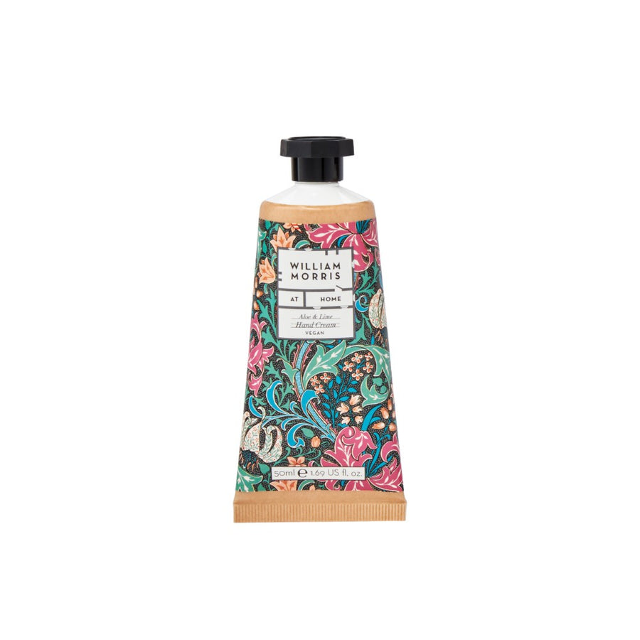 William Morris At Home Aloe & Lime Hand Cream Golden Lily Dark 